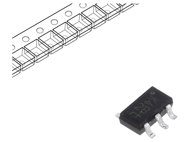 Diode: TVS netwerk; 5,6V; 200W; SC74,SOT457,TSOP6 Diode: TVS netwerk; 5,6V; 200W; SC74,SOT457,TSOP6